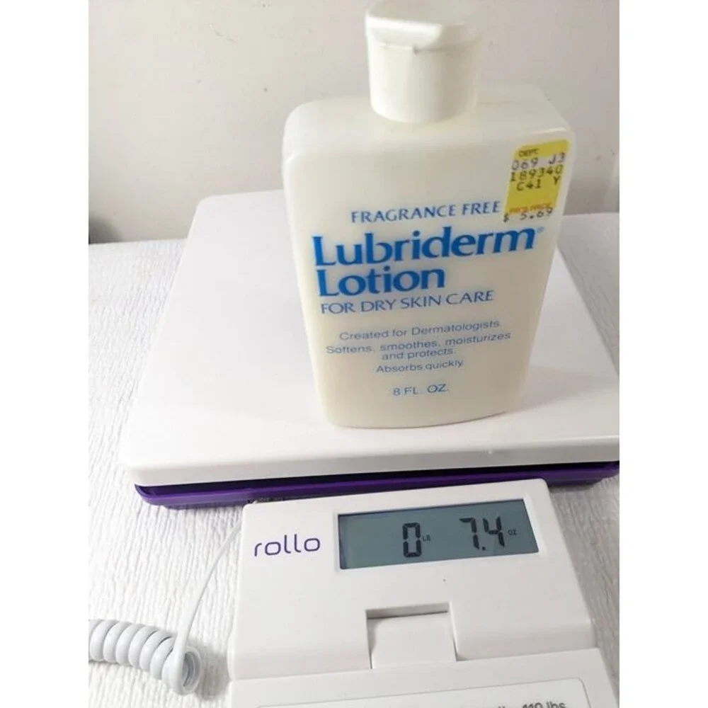 Vintage Lubriderm Lotion for dry skin care Fragrance Free 1990 '90s